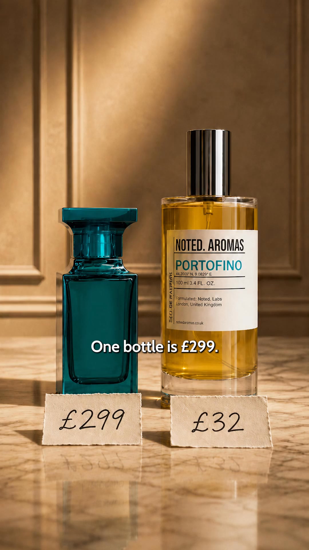 Noted Aromas Facebook ad: Shop Designer-Inspired Scents