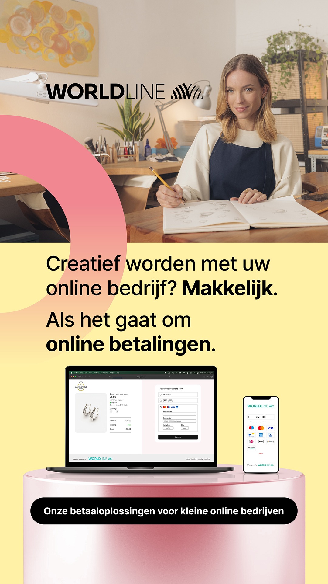 Worldline België Business Facebook ad