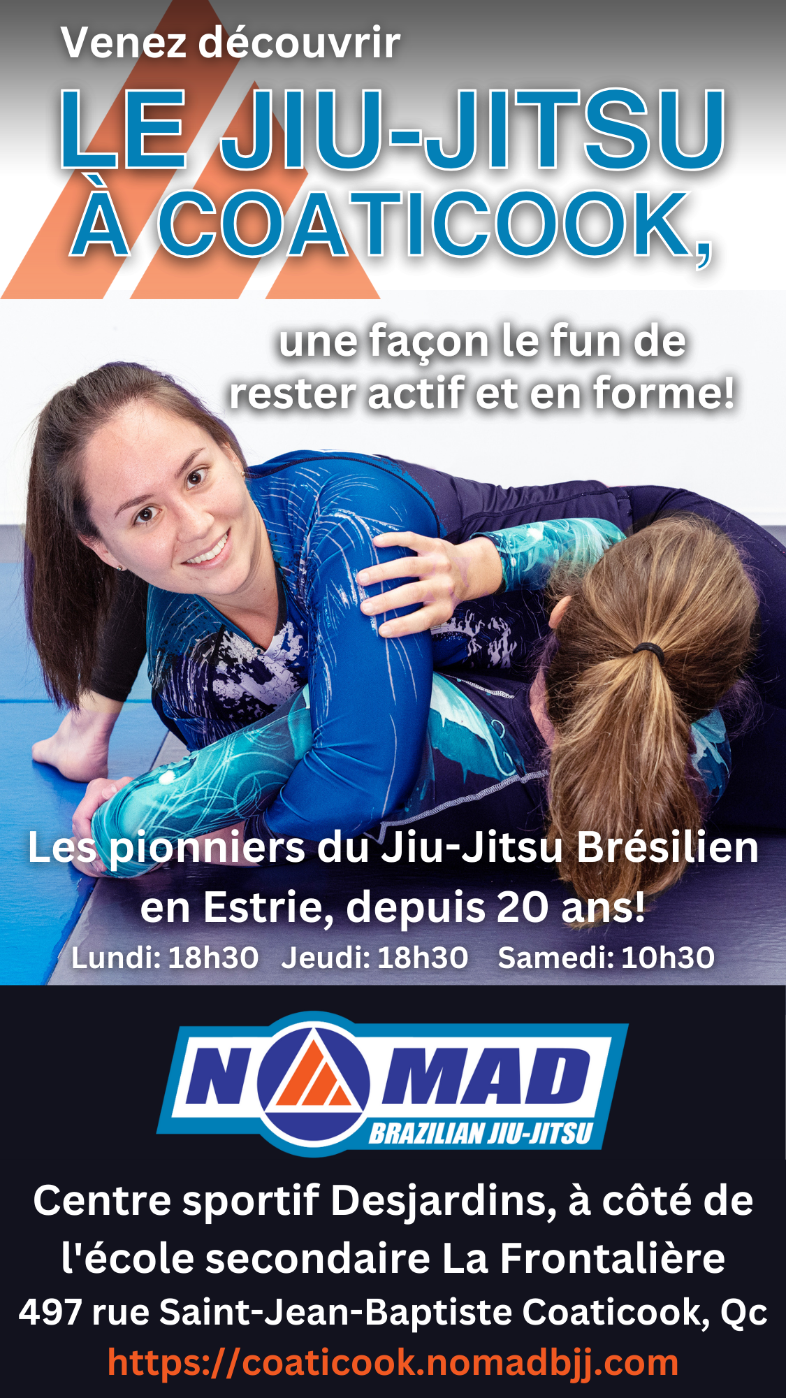 Nomad Brazilian Jiu-Jitsu Facebook ad
