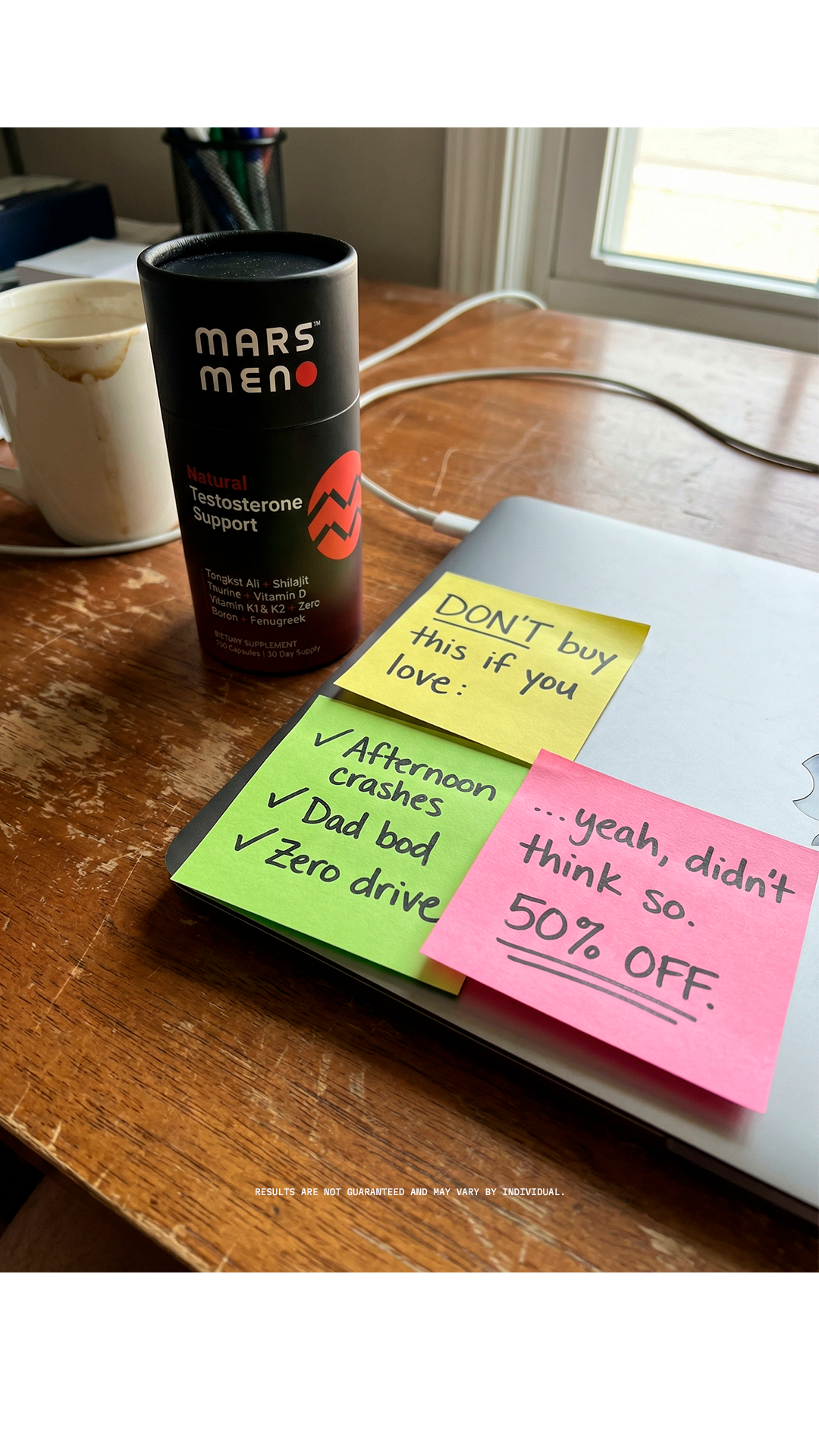 Mars Men Facebook ad