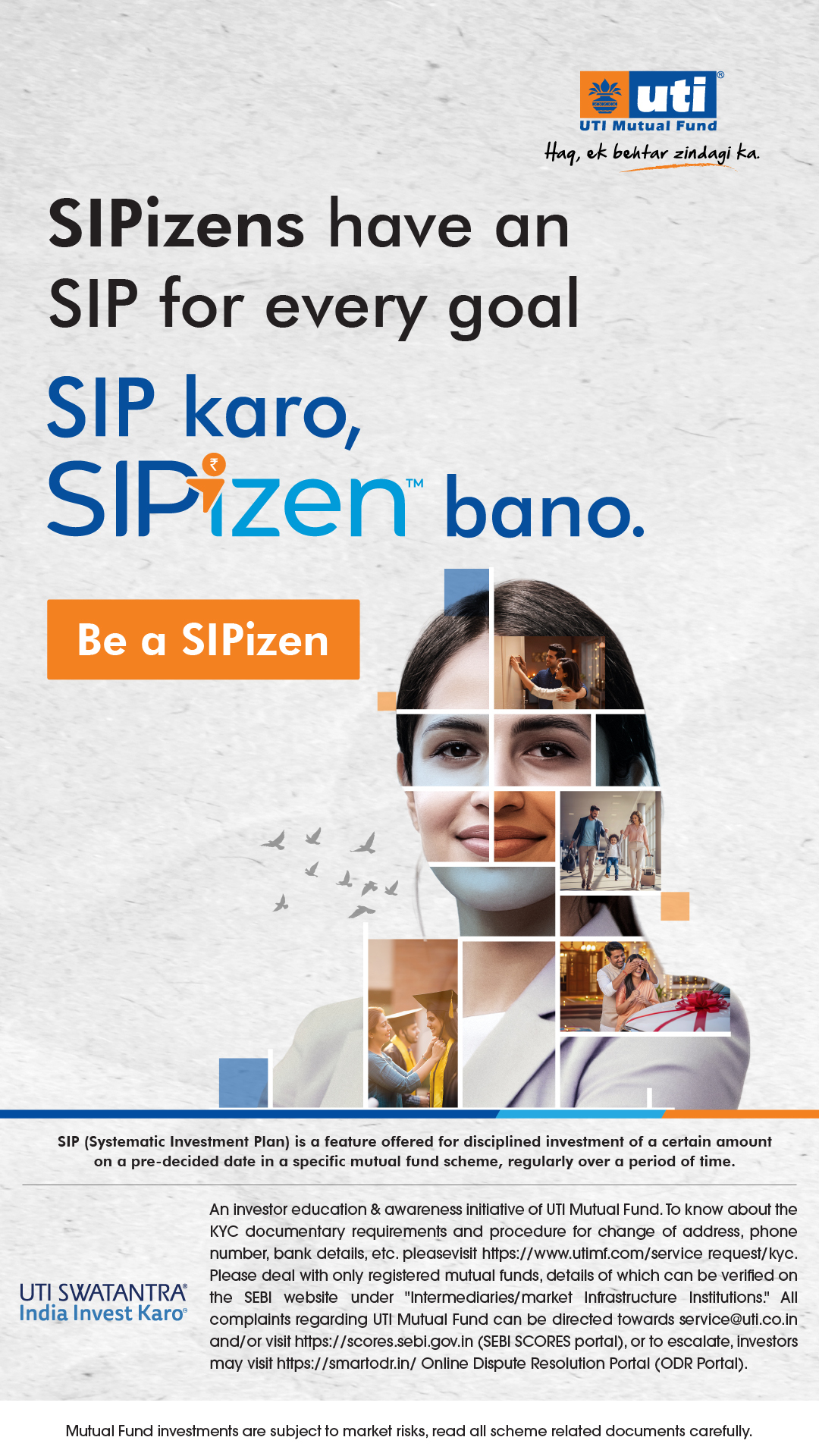 UTI Mutual Fund Facebook ad