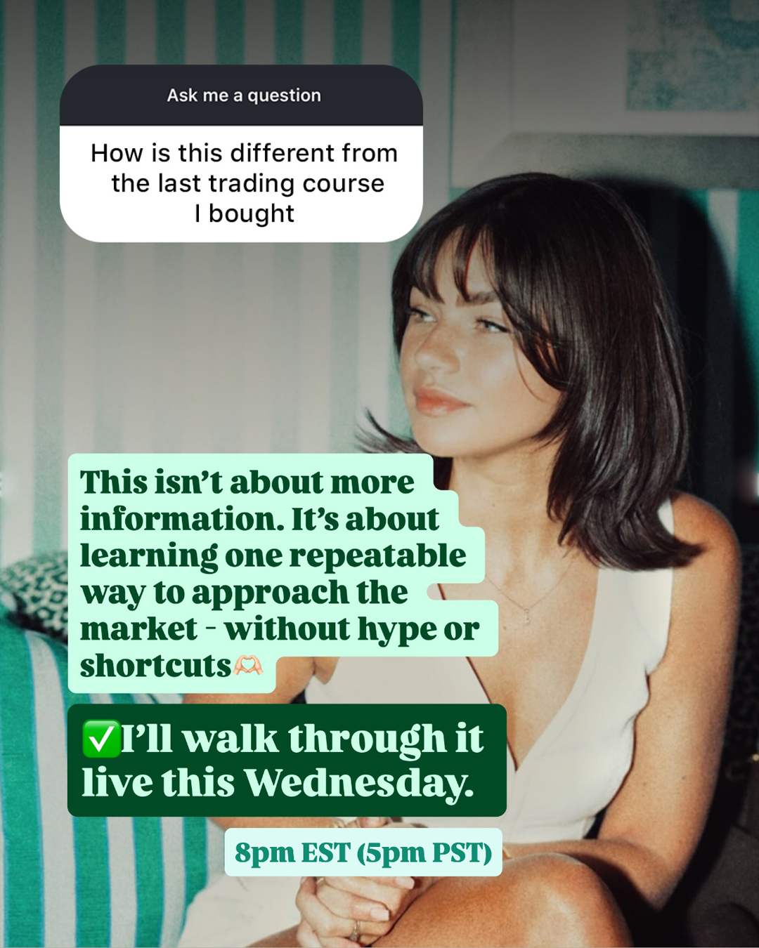 Tori Trades Facebook ad