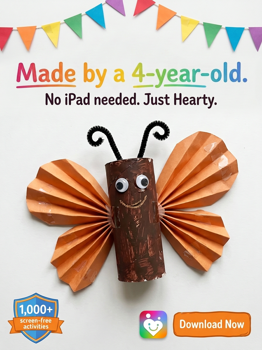 Hearty App Facebook ad