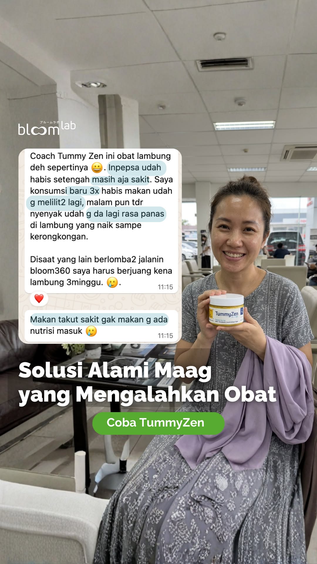 Natasya Limano Facebook ad