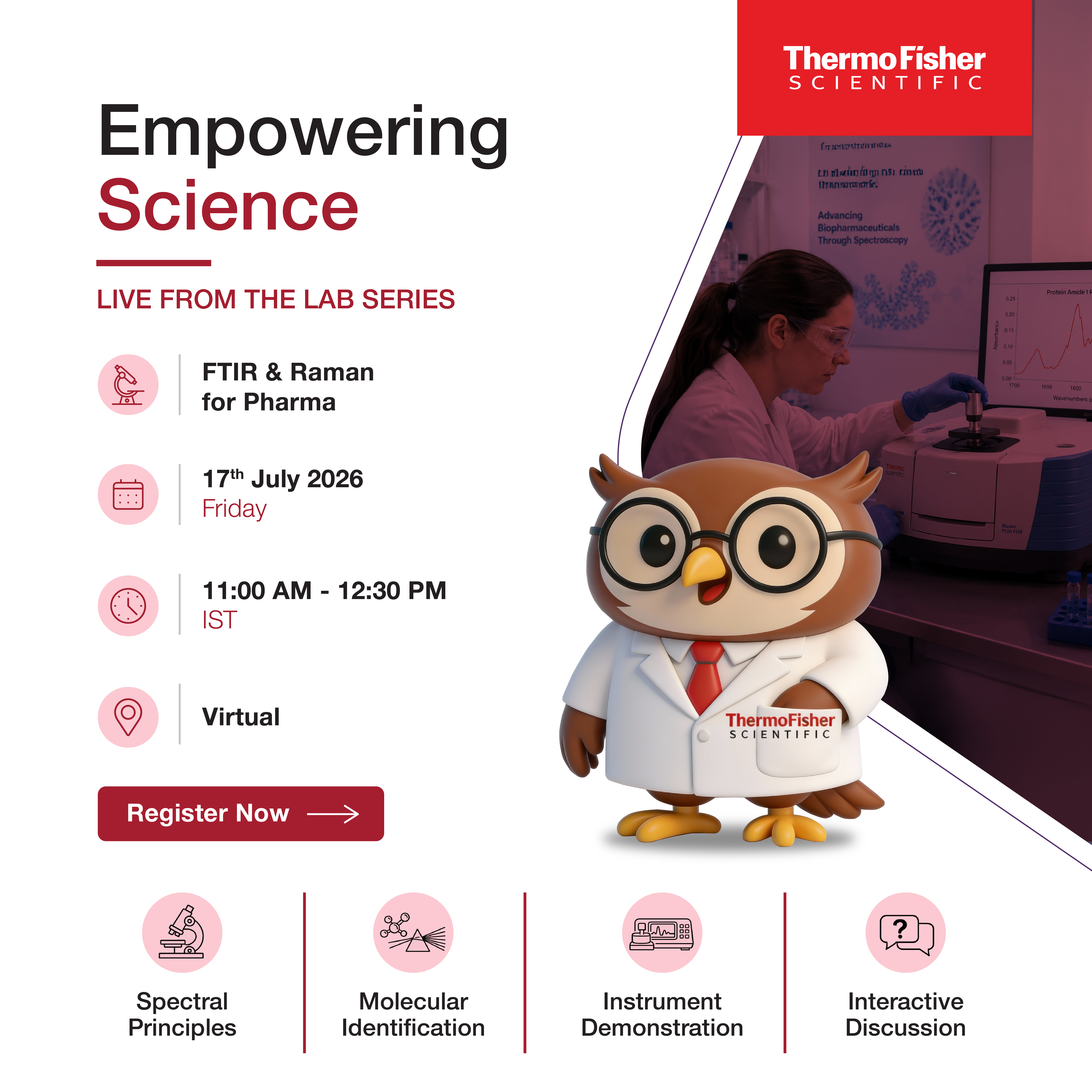 Thermo Fisher Scientific Facebook ad