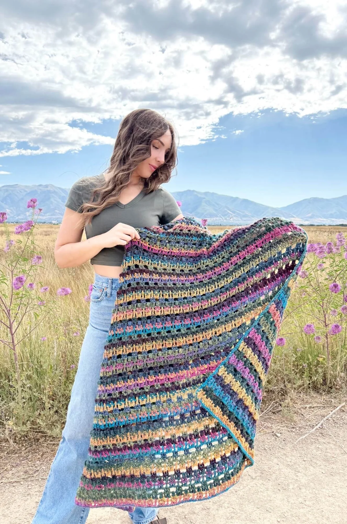 Lion Brand Yarn Facebook ad