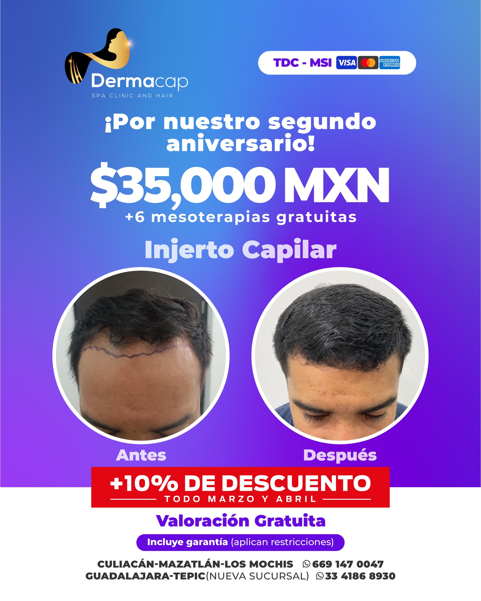 Dermacap Facebook ad