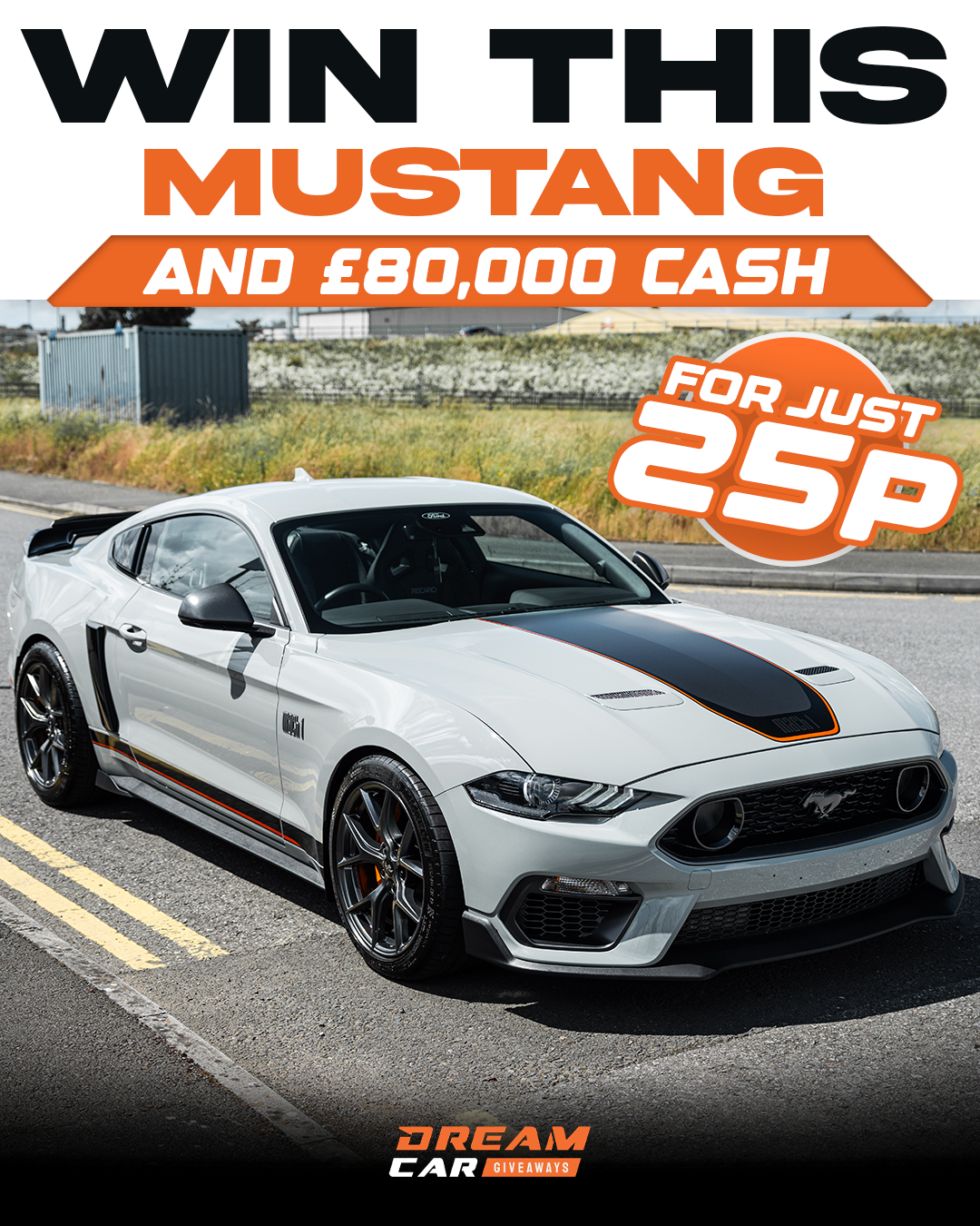 Dream Car Giveaways Facebook ad