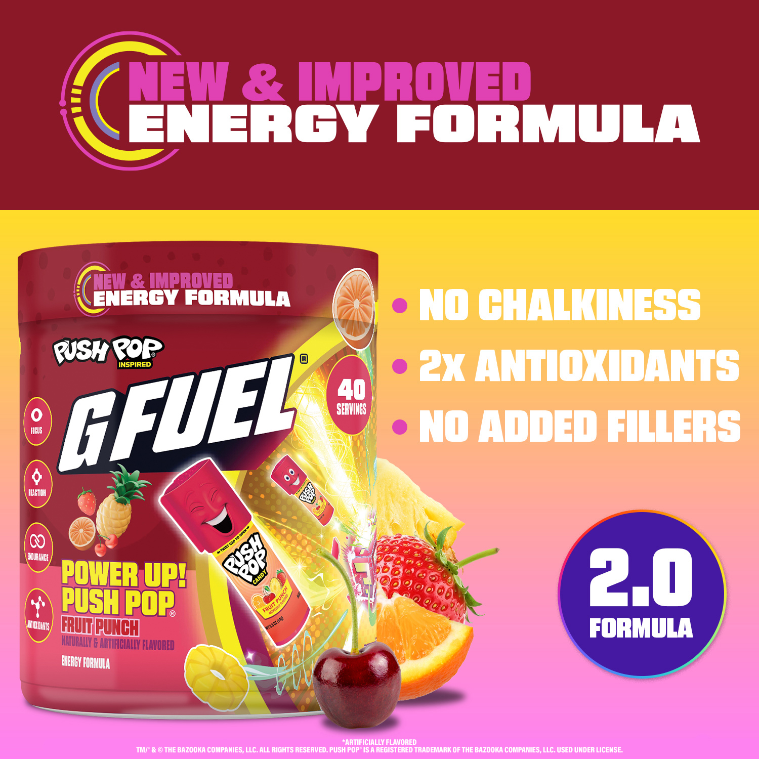 G FUEL Facebook ad