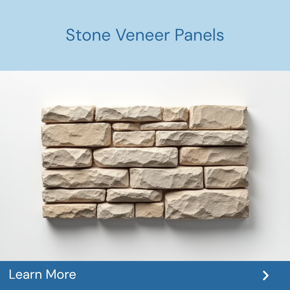 SearchConnect Insight Facebook ad: Stone Veneer Panels.