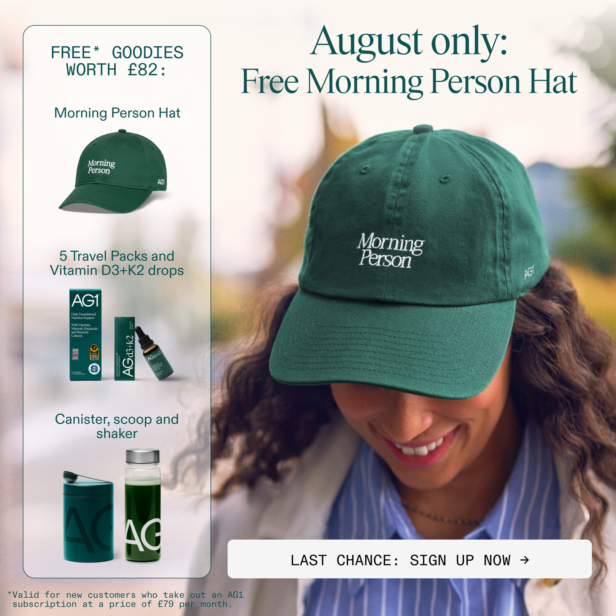 AG1 by Athletic Greens Facebook ad