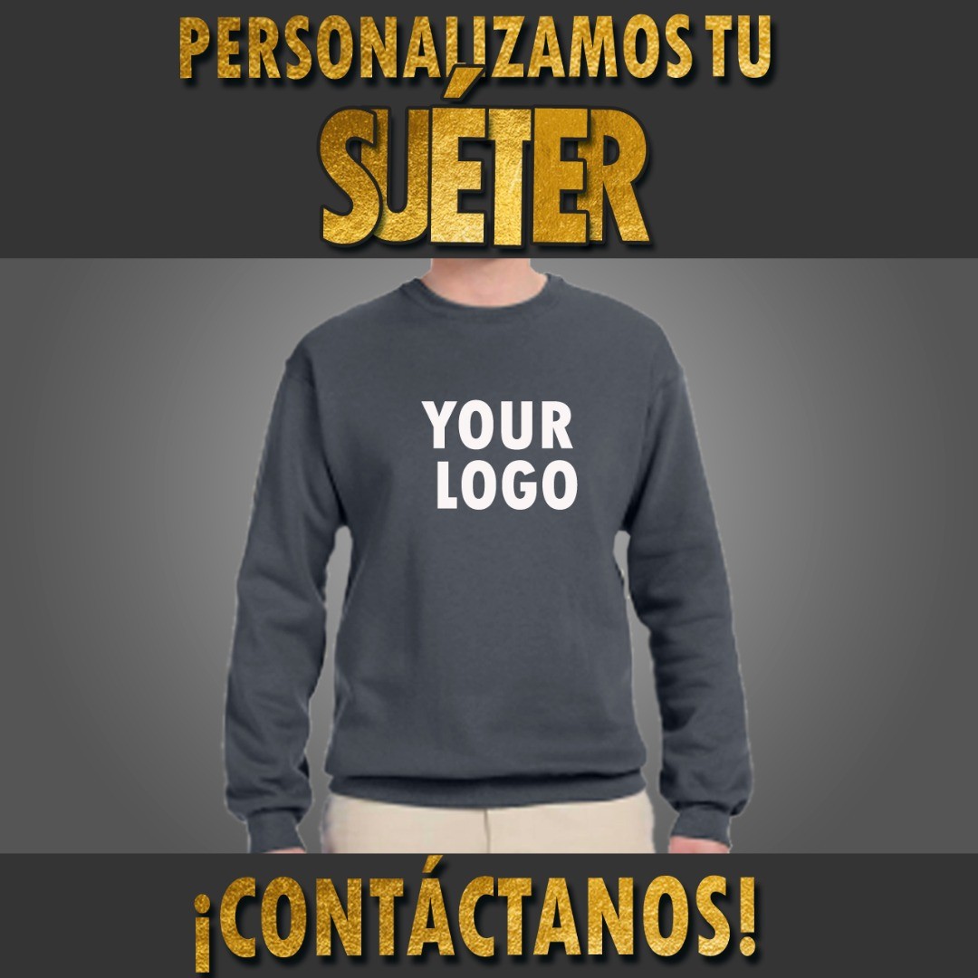 CompuPc Signs Facebook ad: ¡PERSONALIZAMOS TU SUÉTER!