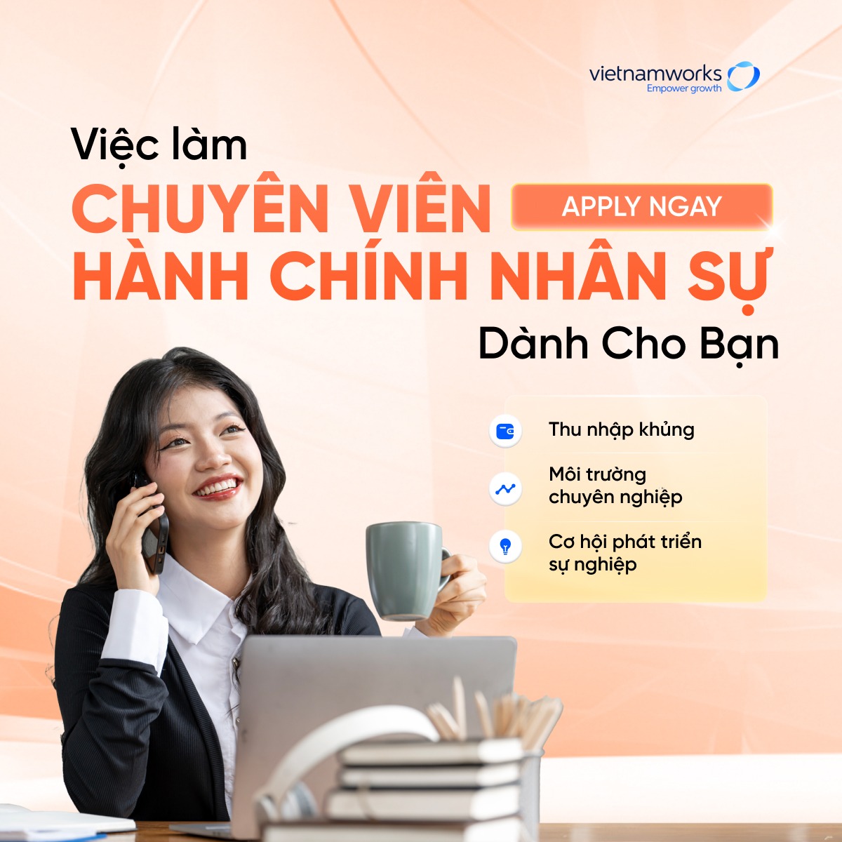 VietnamWorks.com Facebook ad
