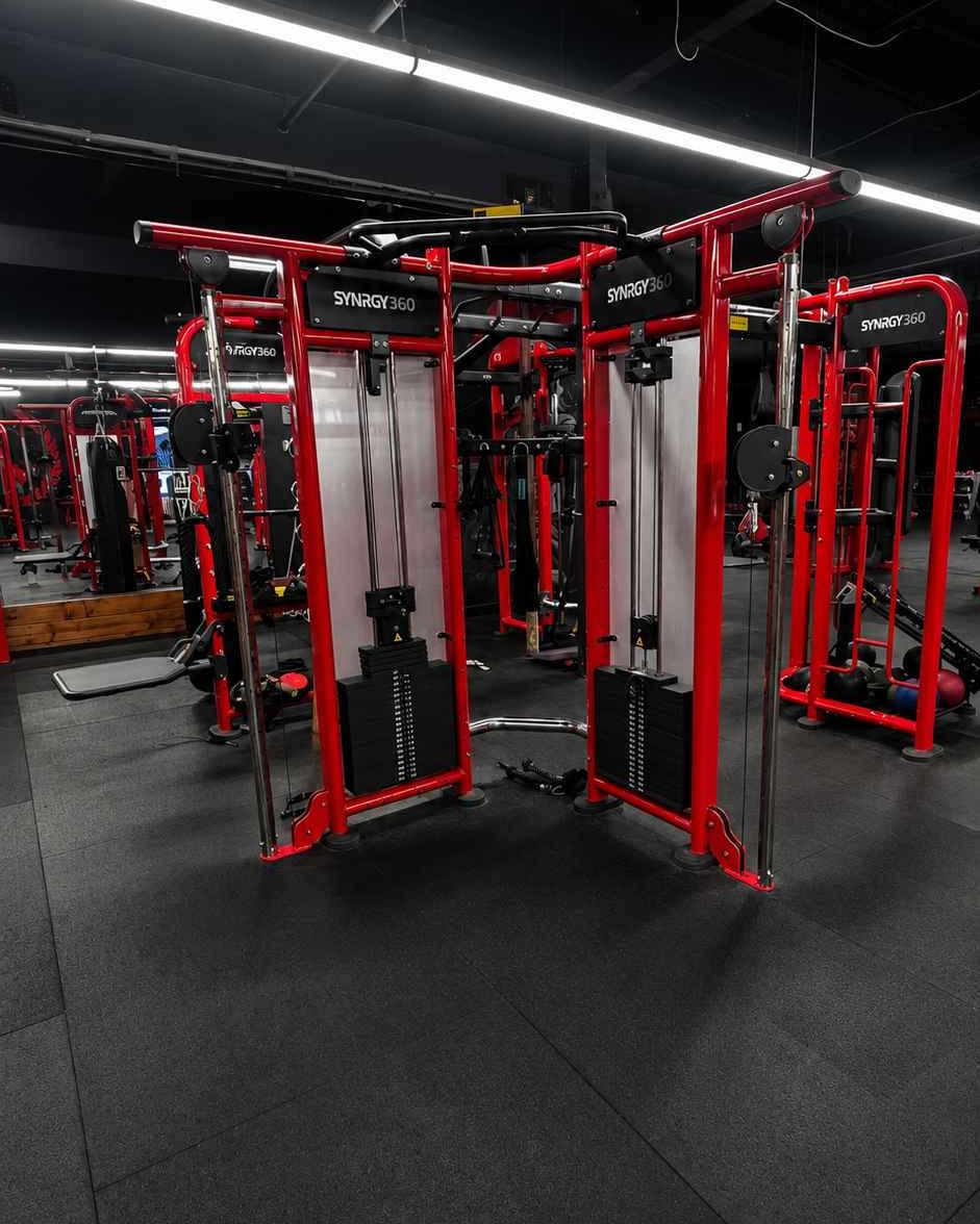 Justin Ramirez Facebook ad: Life Fitness SYNRGY360 Functional Training System…