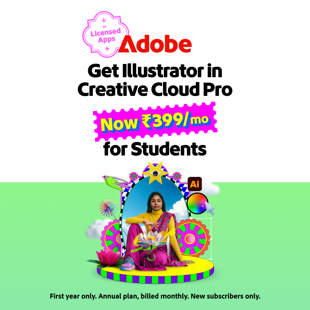 Adobe Creative Cloud Facebook ad