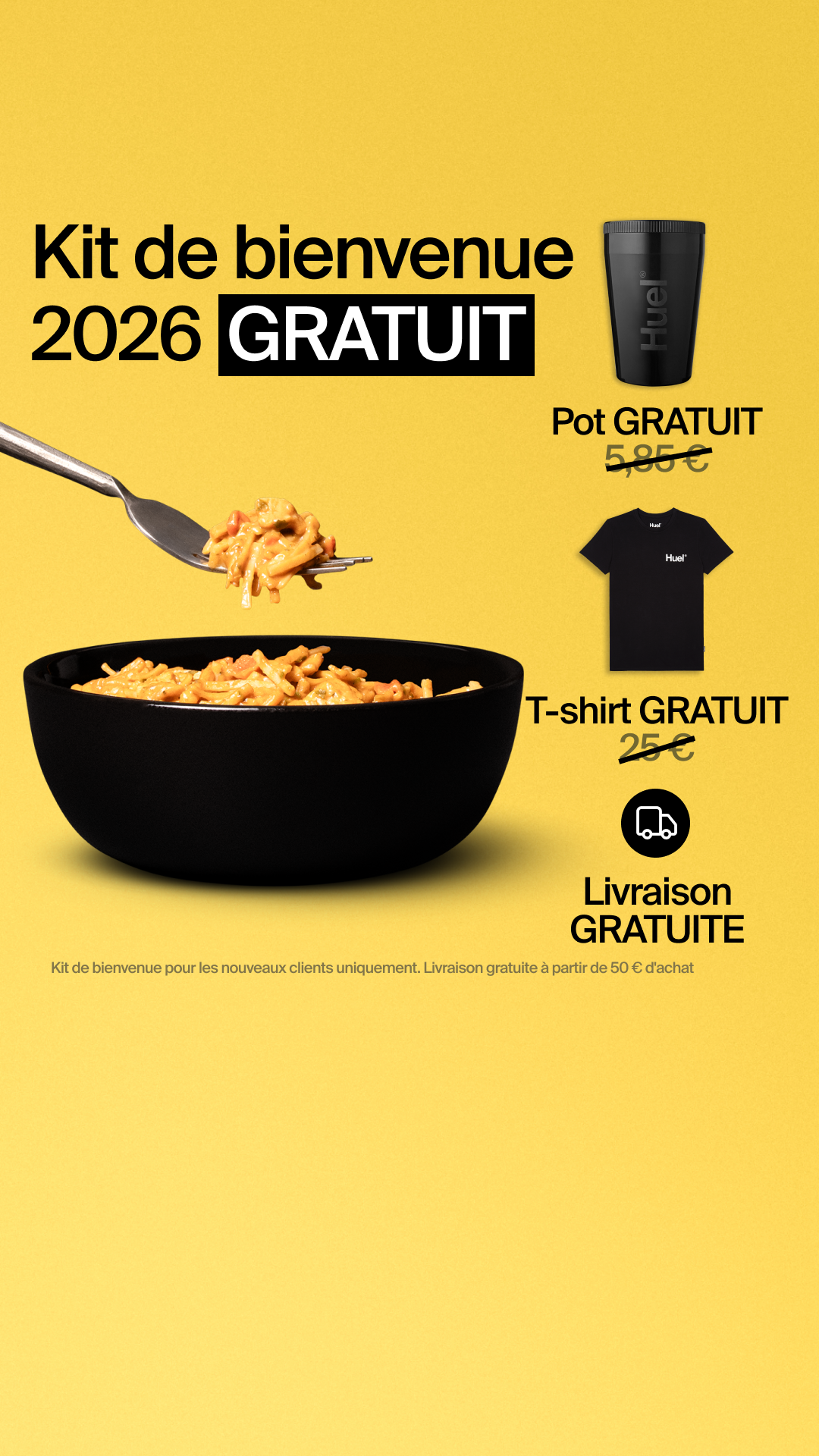 Huel Facebook ad