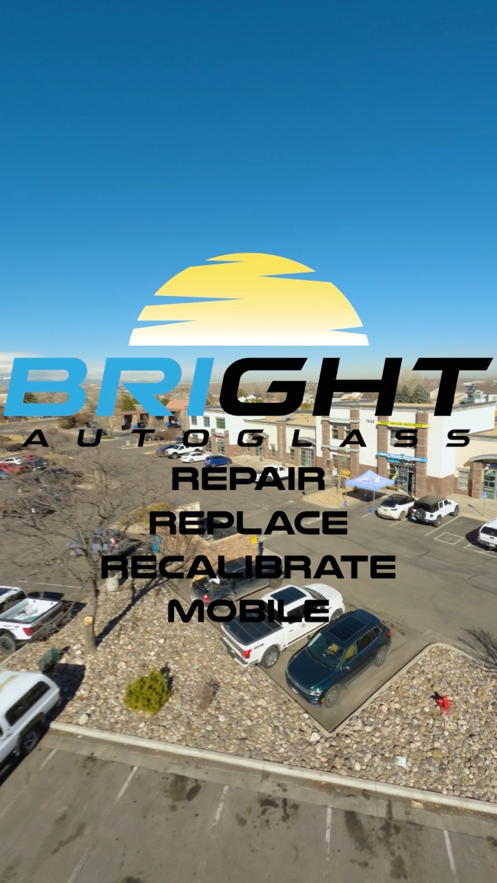 Bright Auto Glass Facebook ad: Fast Auto Glass in Denver