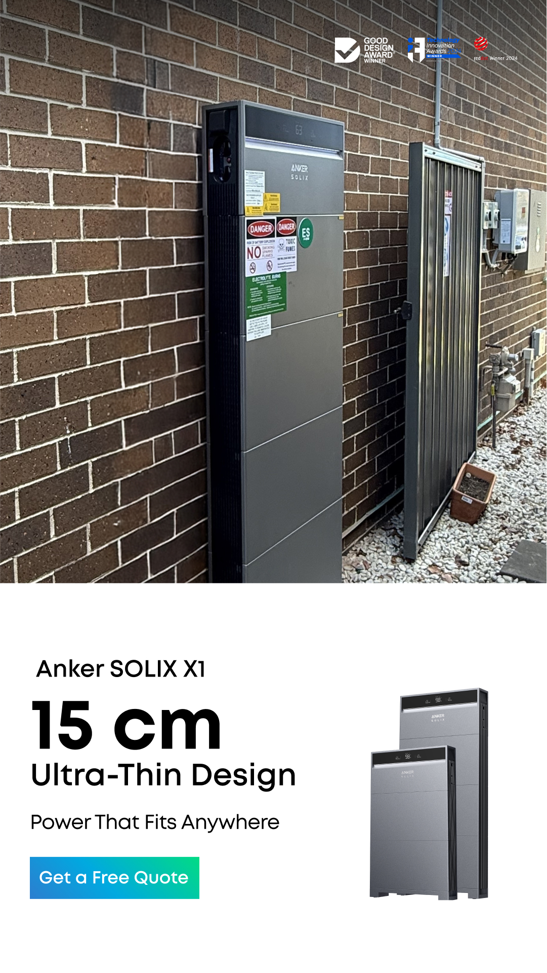 Anker SOLIX AU Facebook ad