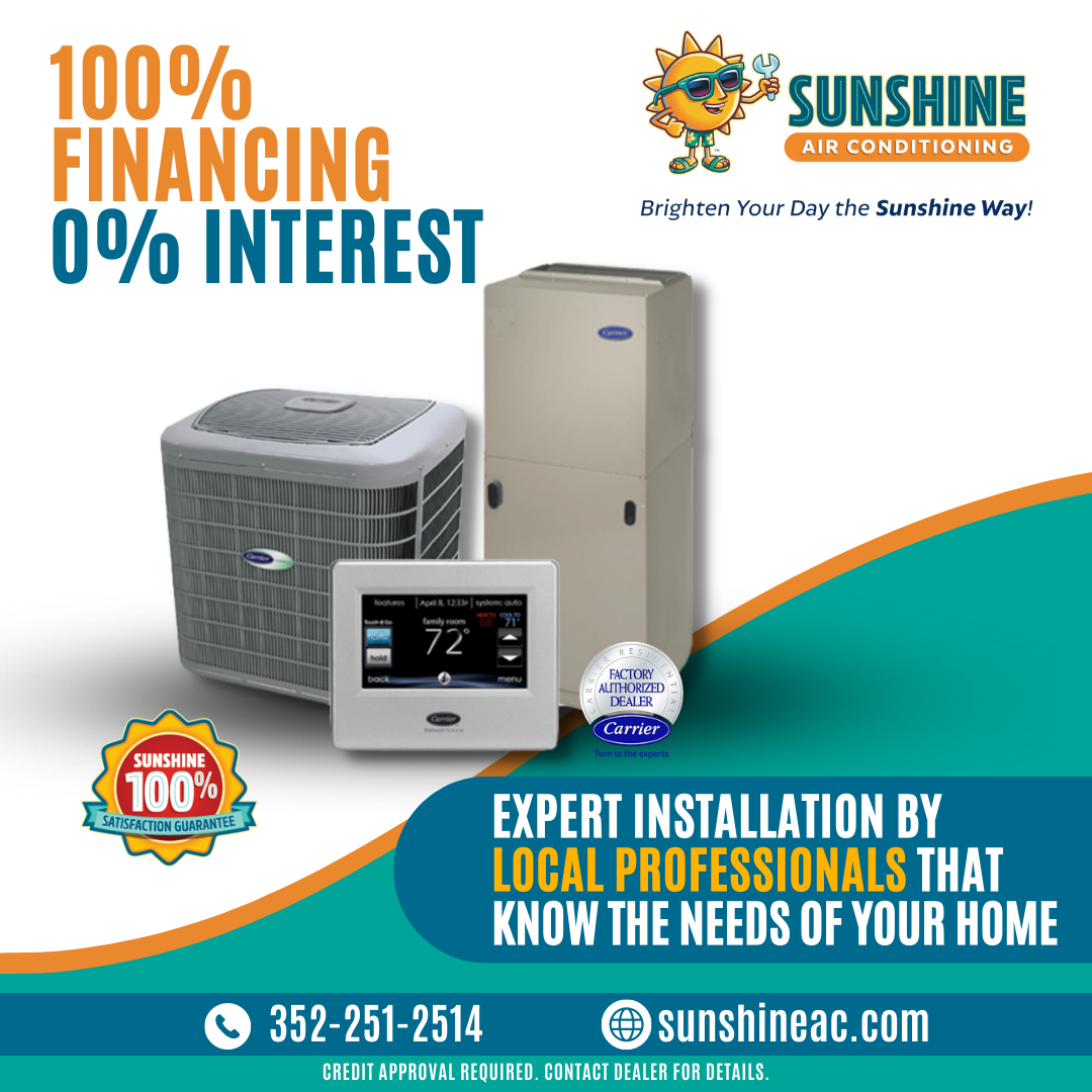 Sunshine Air Conditioning, Inc. Facebook ad