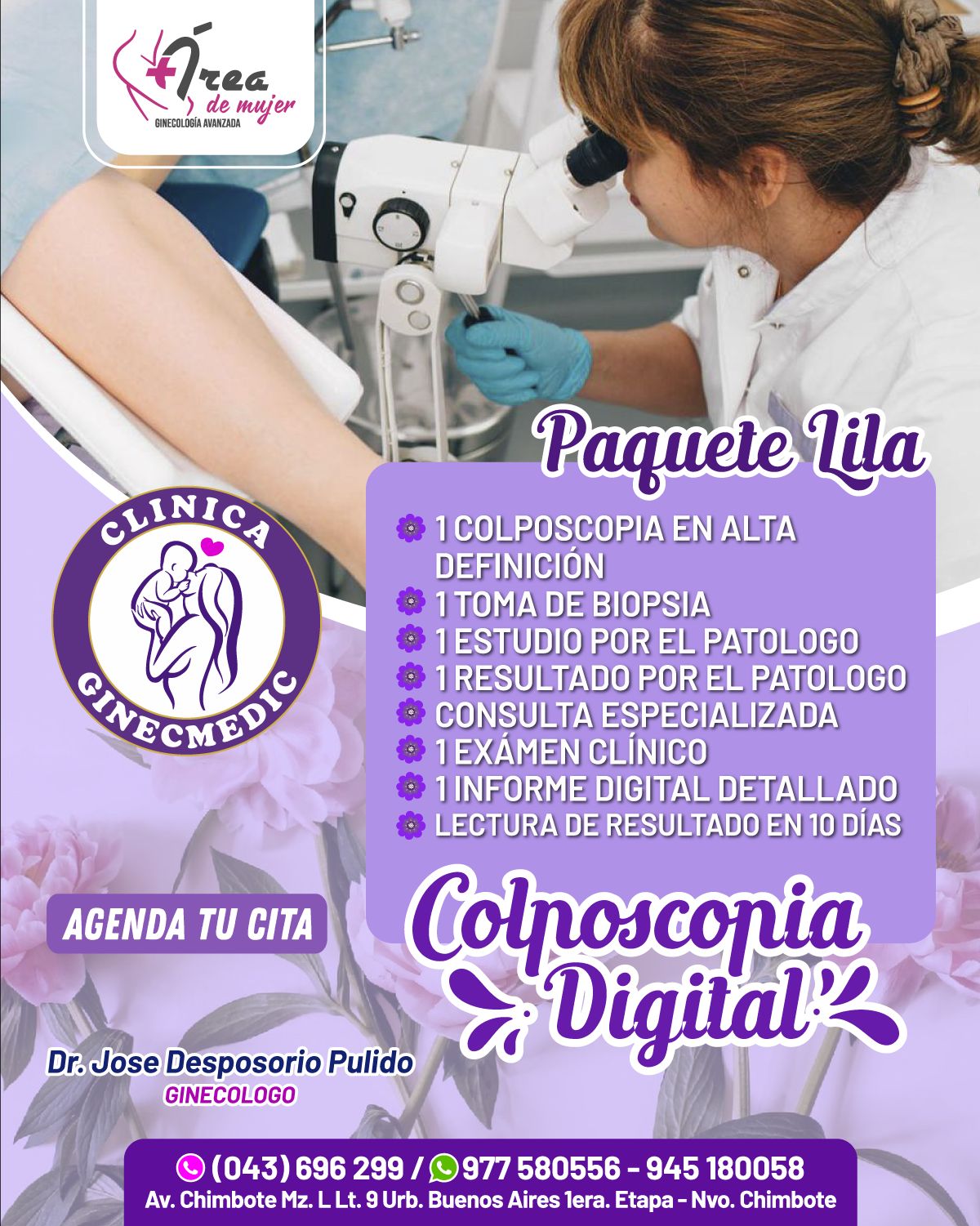 GINEC MEDIC Facebook ad