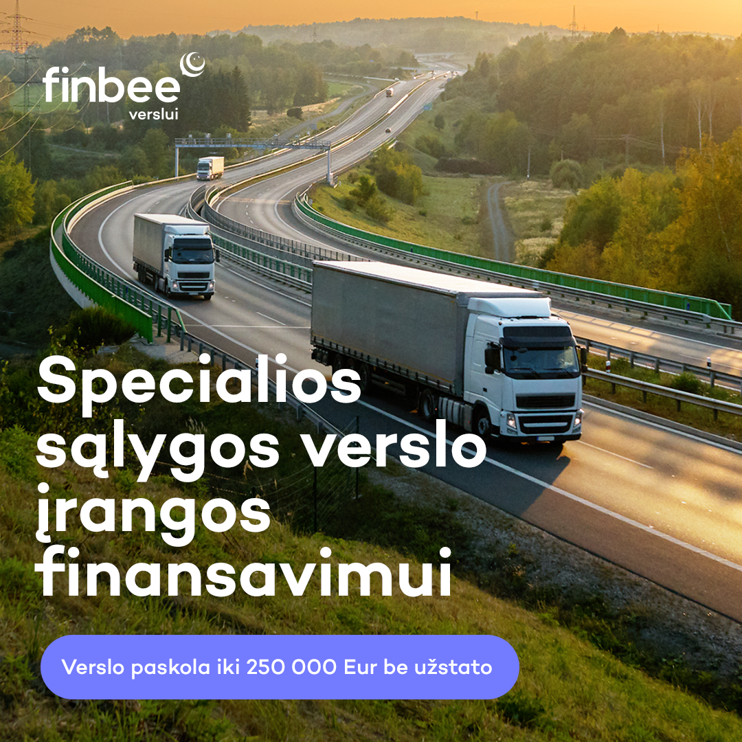 Finbee Verslui Facebook ad