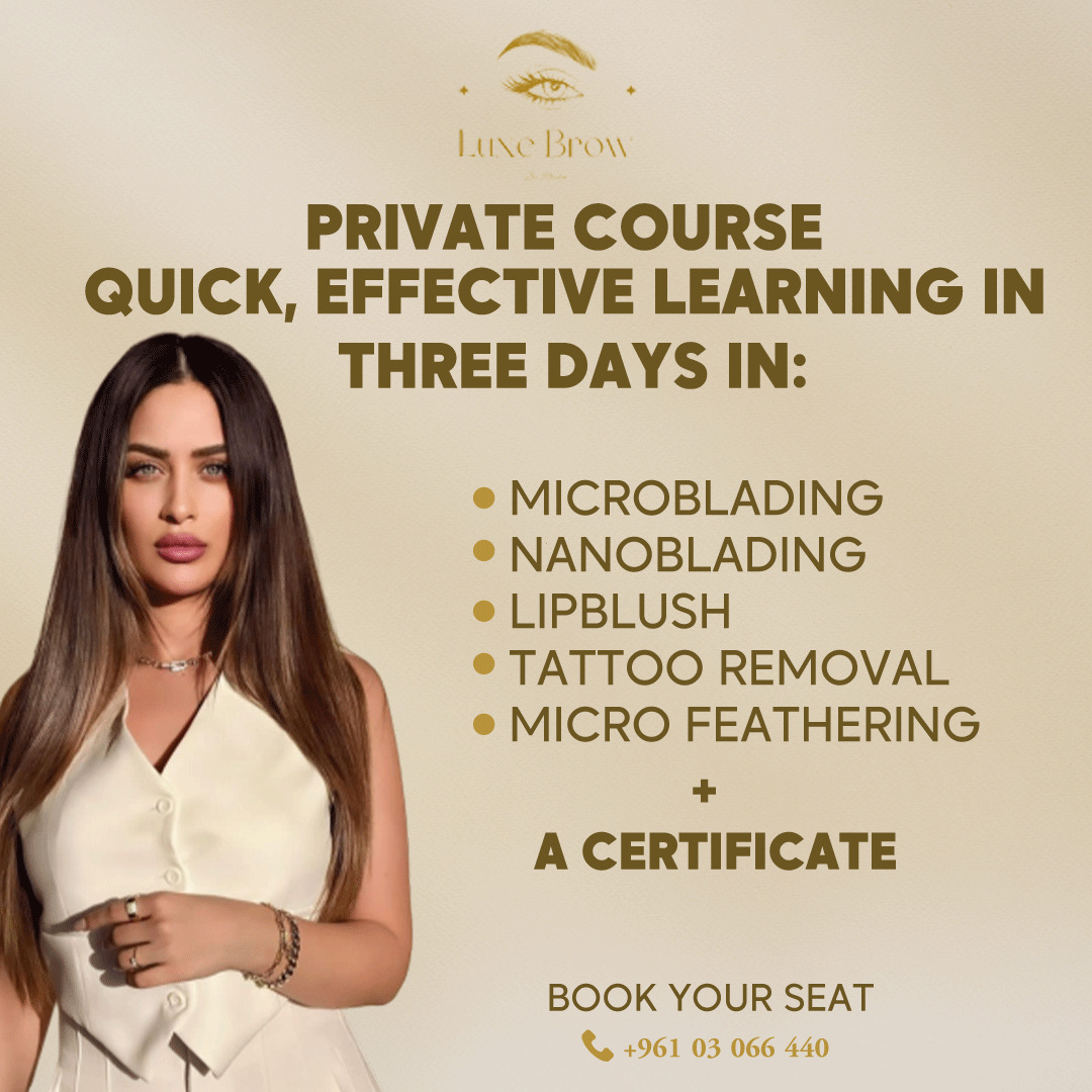 Luxebrow By Rayan Facebook ad: Join Our New Course and Transform Your Future!