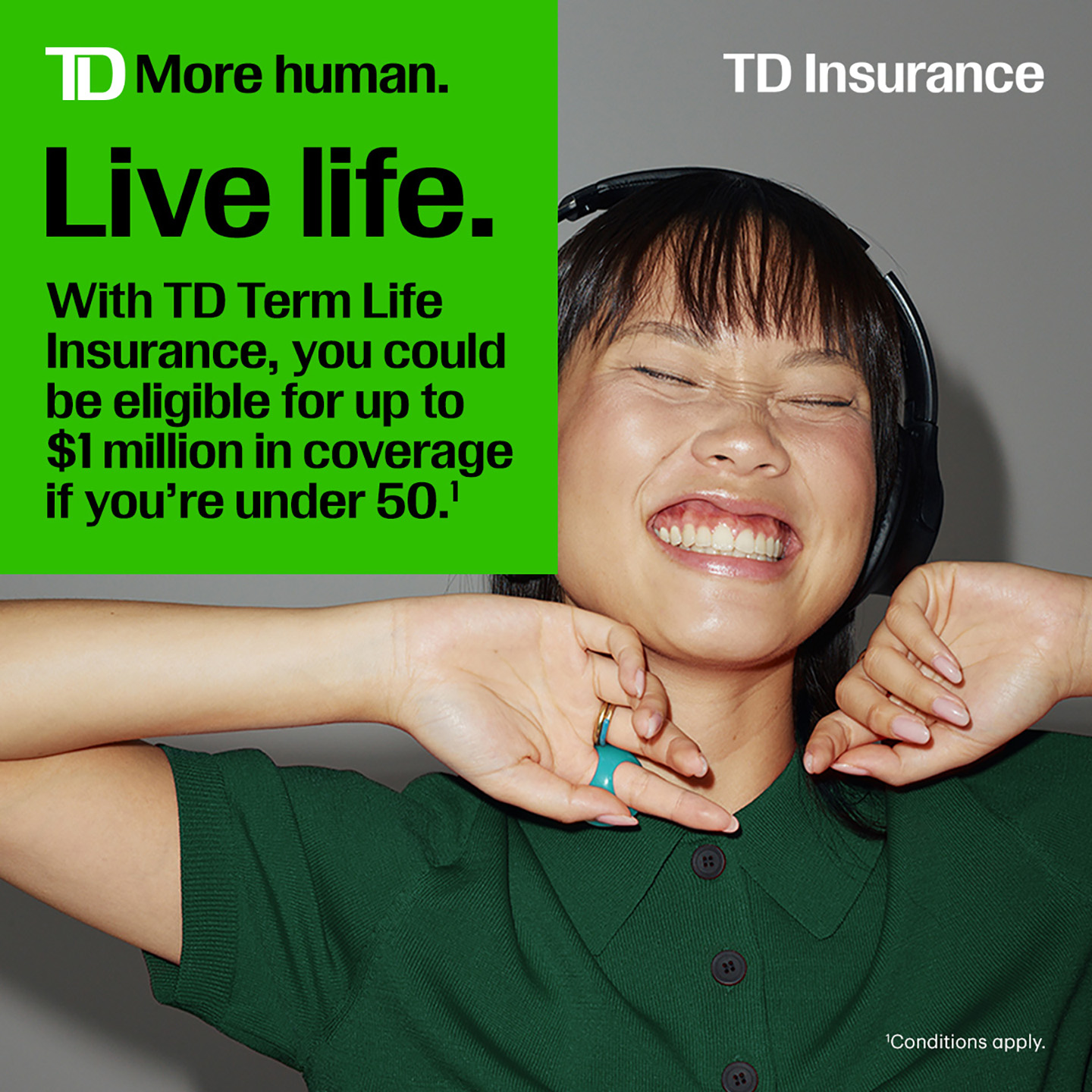 TD Insurance Facebook ad