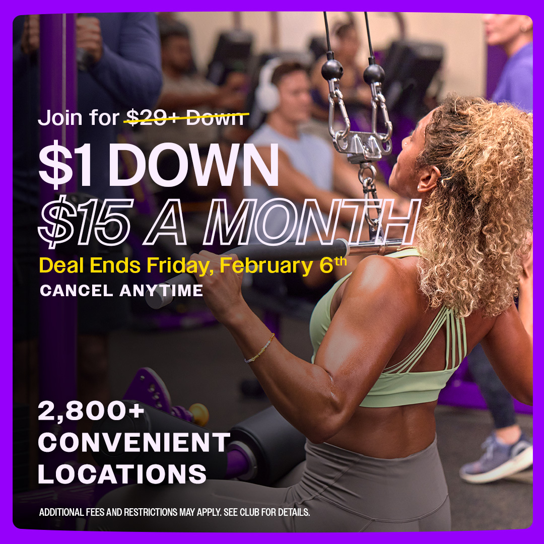 Planet Fitness Facebook ad
