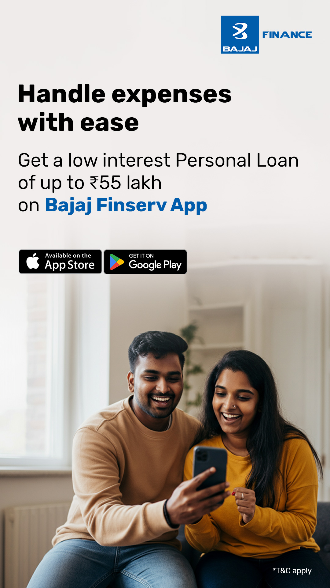 Bajaj Finserv Facebook ad