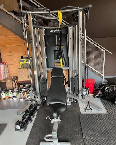 Outdoors Mike Facebook ad: LIFE FITNESS - G7 home gym TOP OF LINE