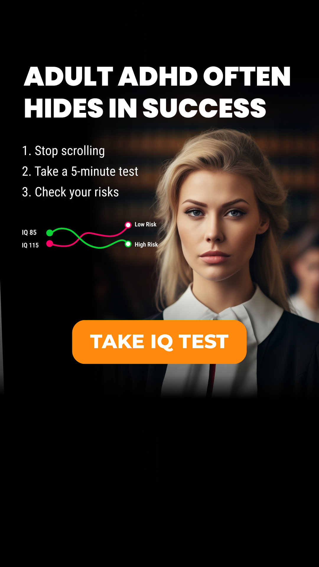 My IQ Facebook ad