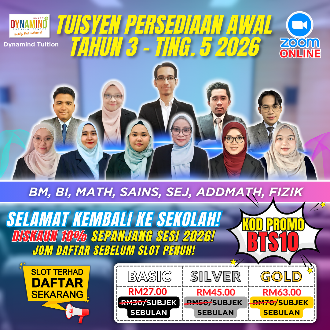 Dynamind Tuition Facebook ad