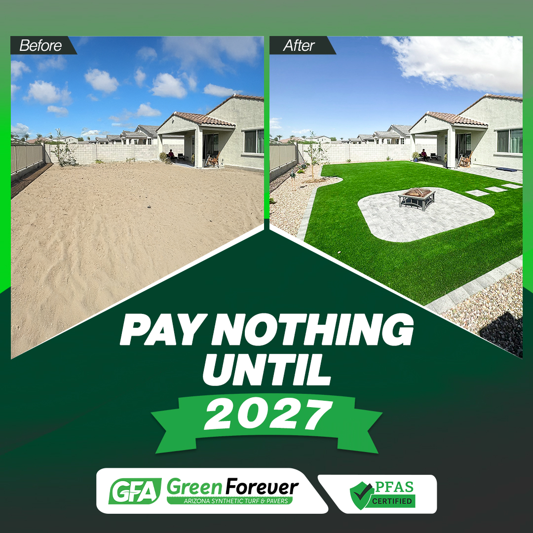 Green Forever Arizona Synthetic Turf & Pavers Facebook ad