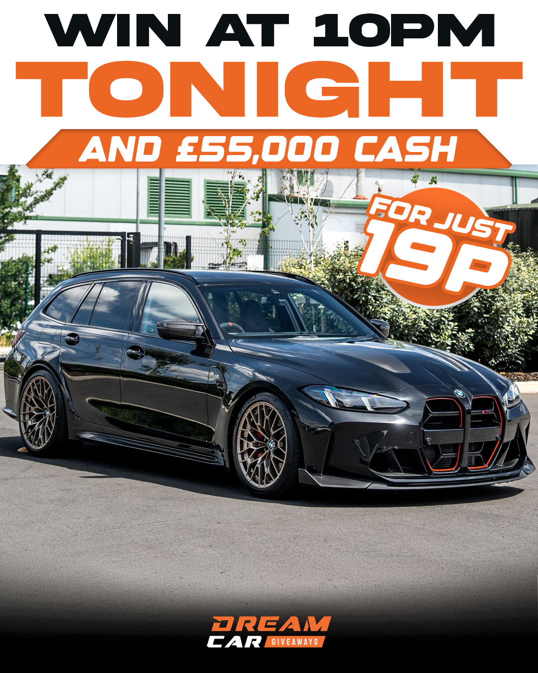 Dream Car Giveaways Facebook ad
