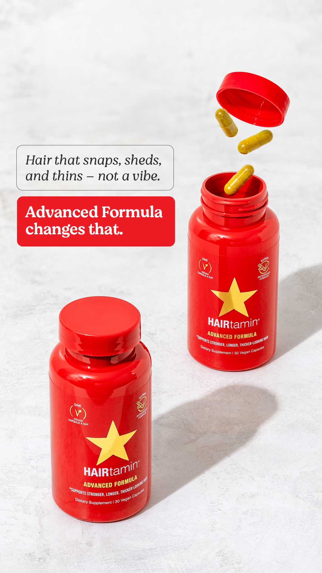 HAIRtamin Facebook ad