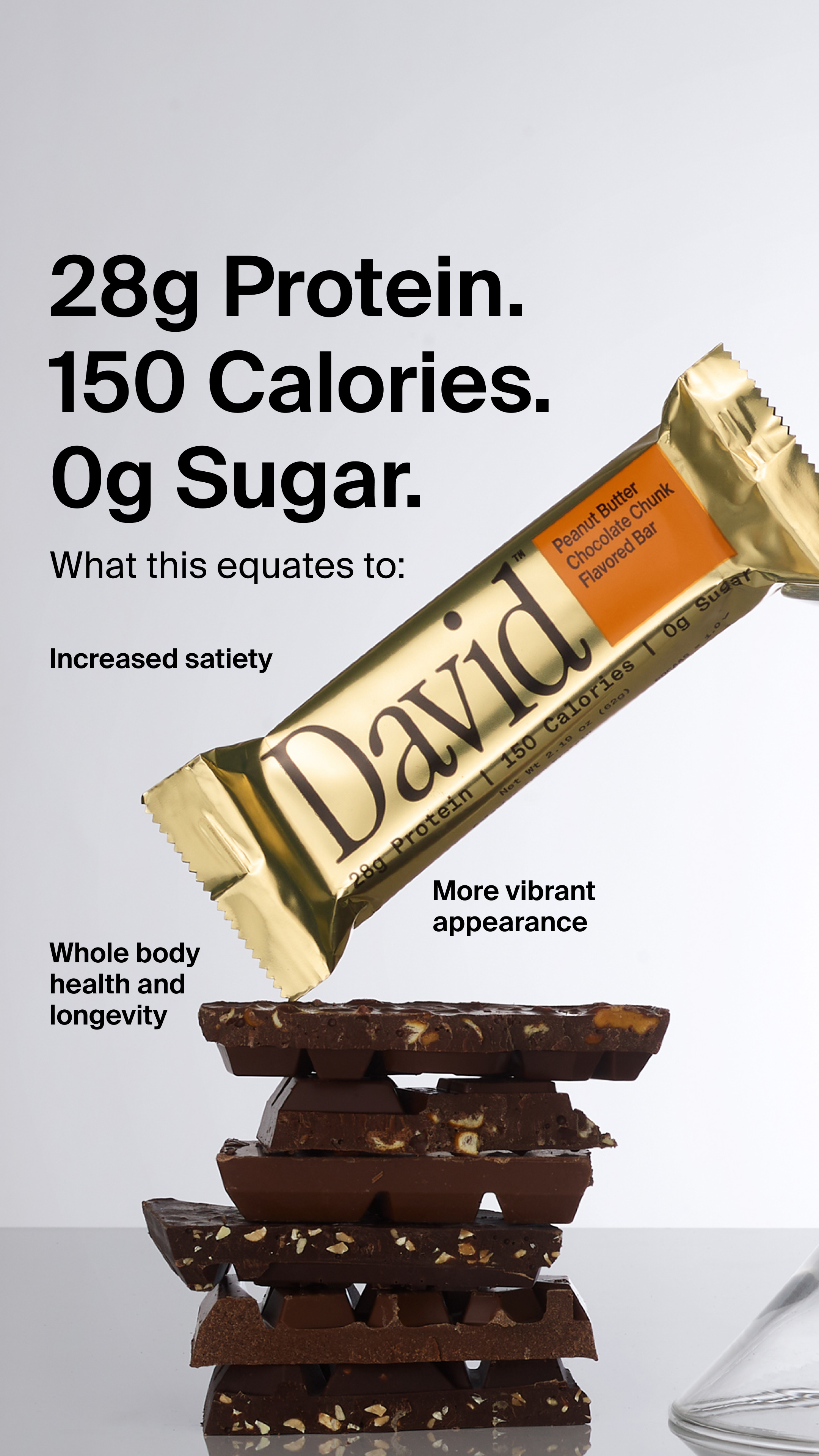 David Protein Facebook ad