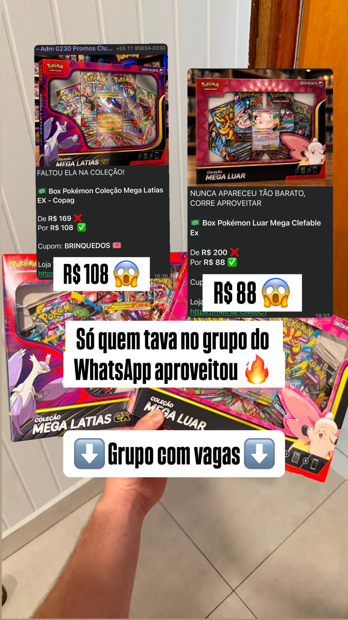 Promo Clube Tcg Facebook ad: Quer pagar barato em TCG?