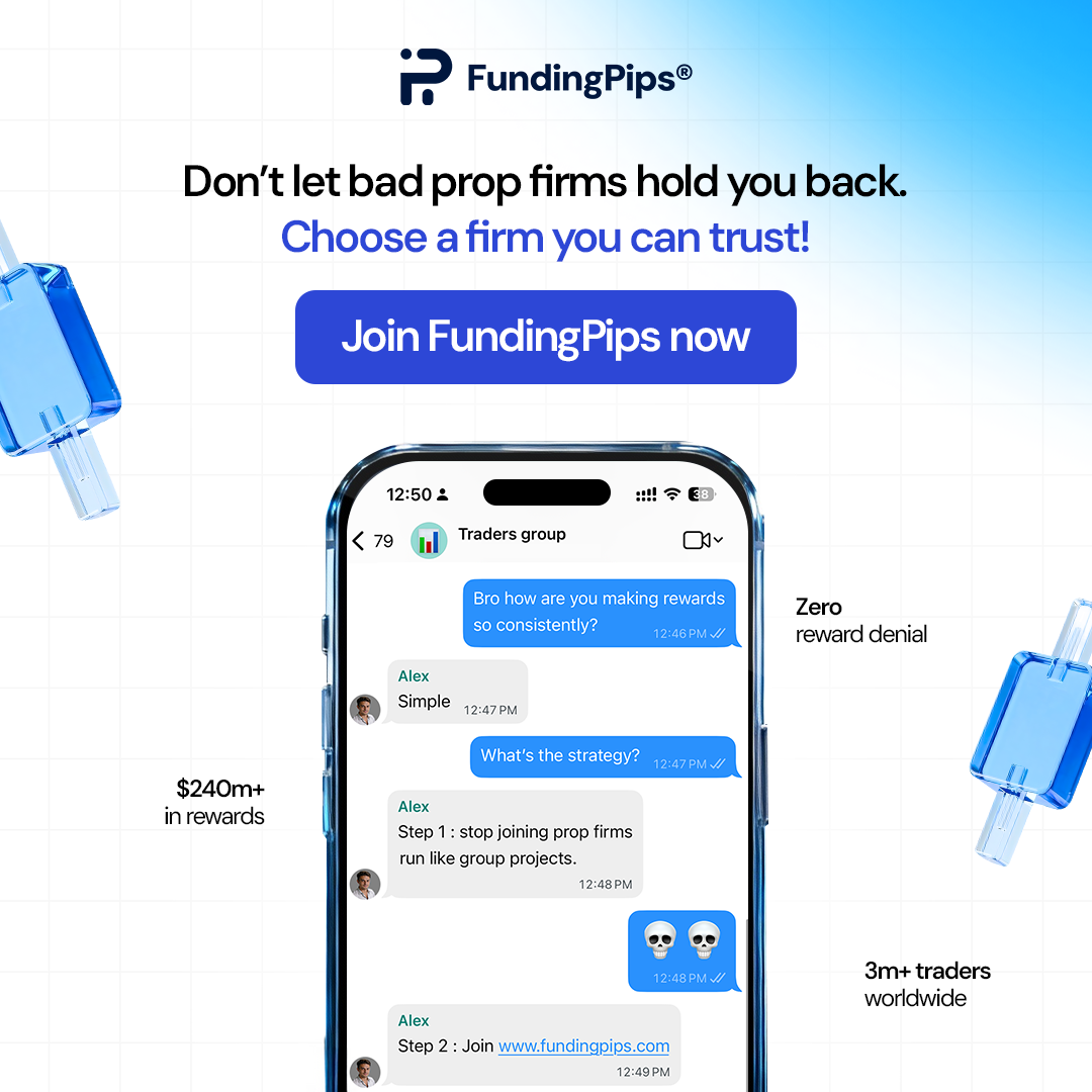 Fundingpips Facebook ad