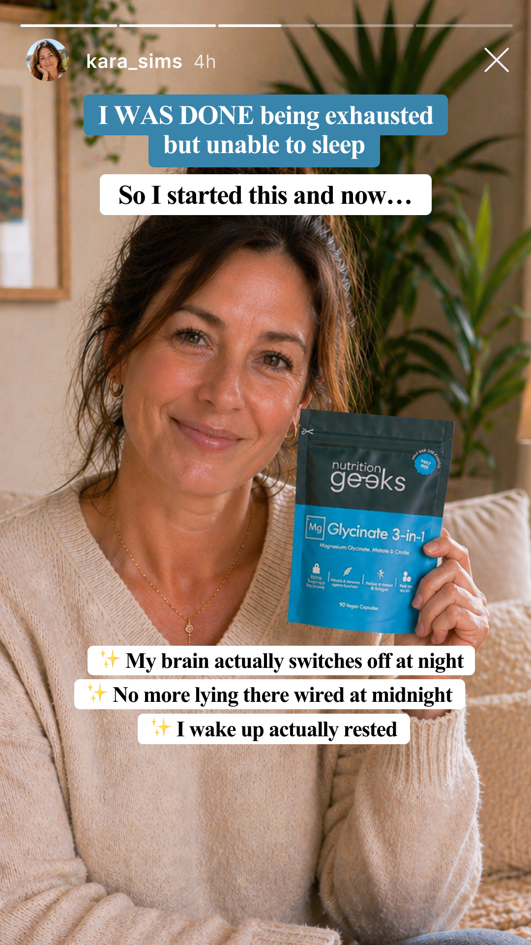Nutrition Geeks Facebook ad