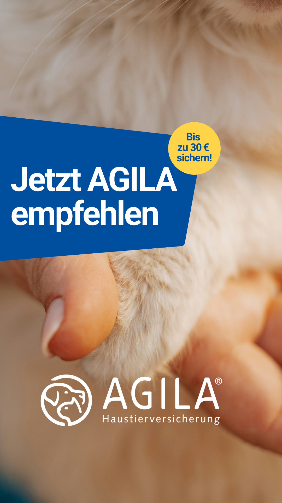 AGILA Haustierversicherung Facebook ad