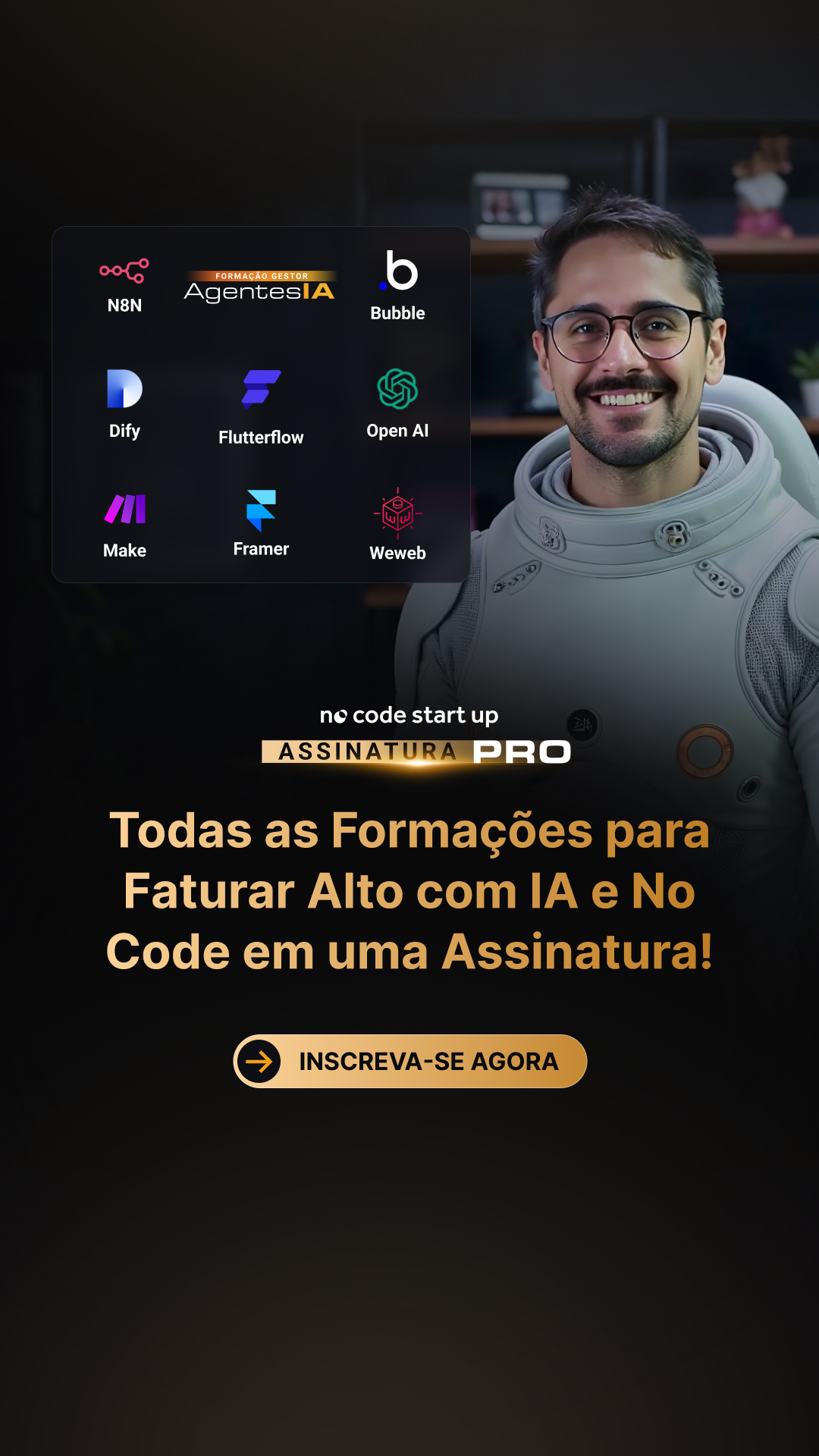 No Code Start Up Facebook ad