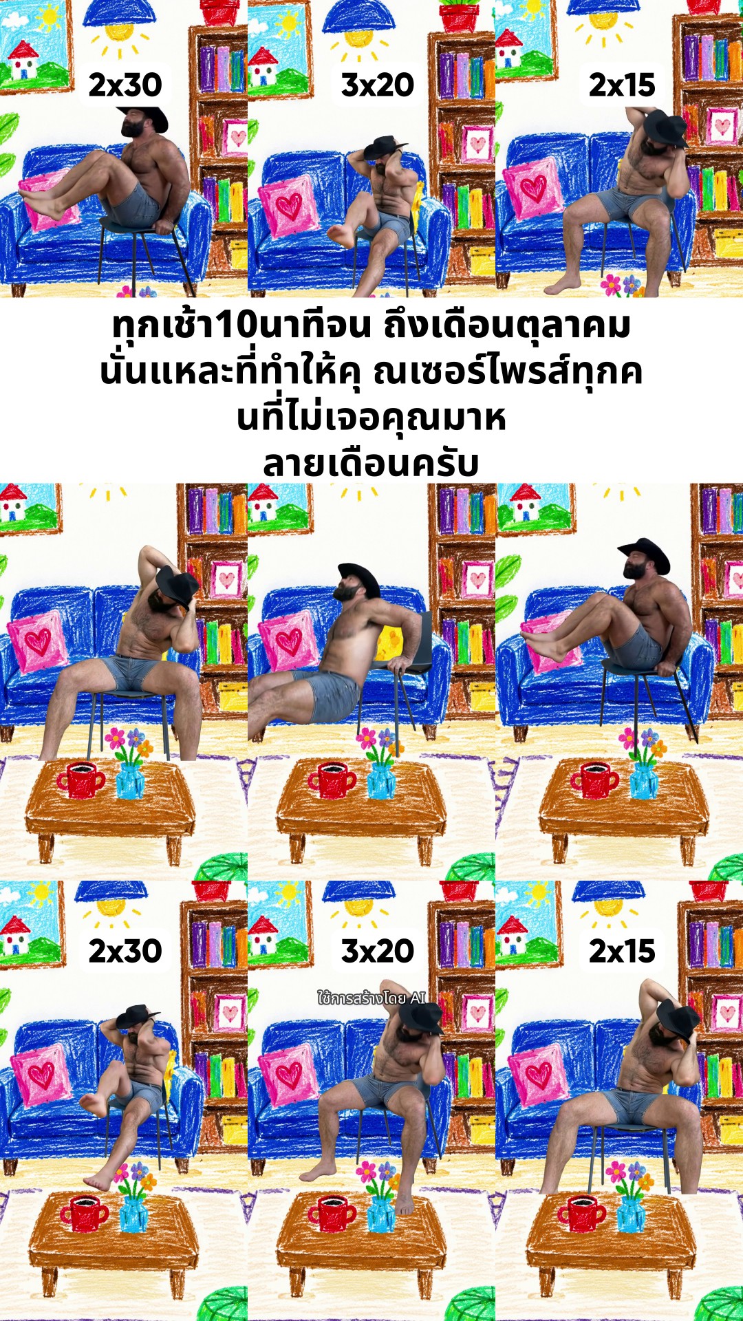 BetterMe Men Facebook ad: เริ่มการเปลี่ยนแปลงเลย!
