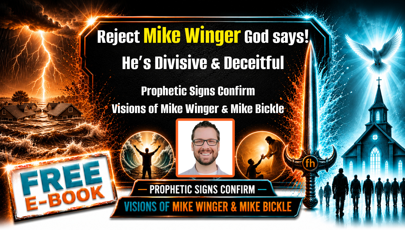 The Father Heart World Online Church Facebook ad: God is still exposing Mike Winger through multiple…