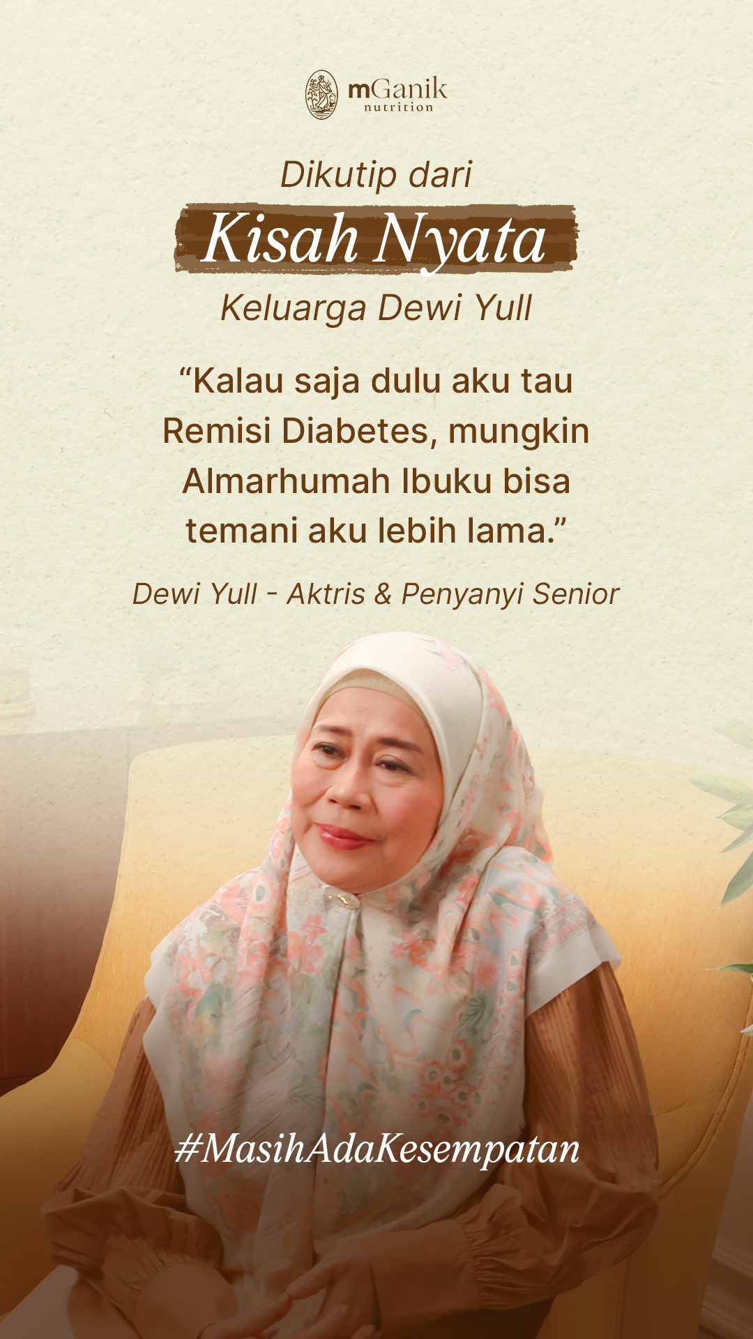 mGanik Superfood Expert Diabetes Facebook ad