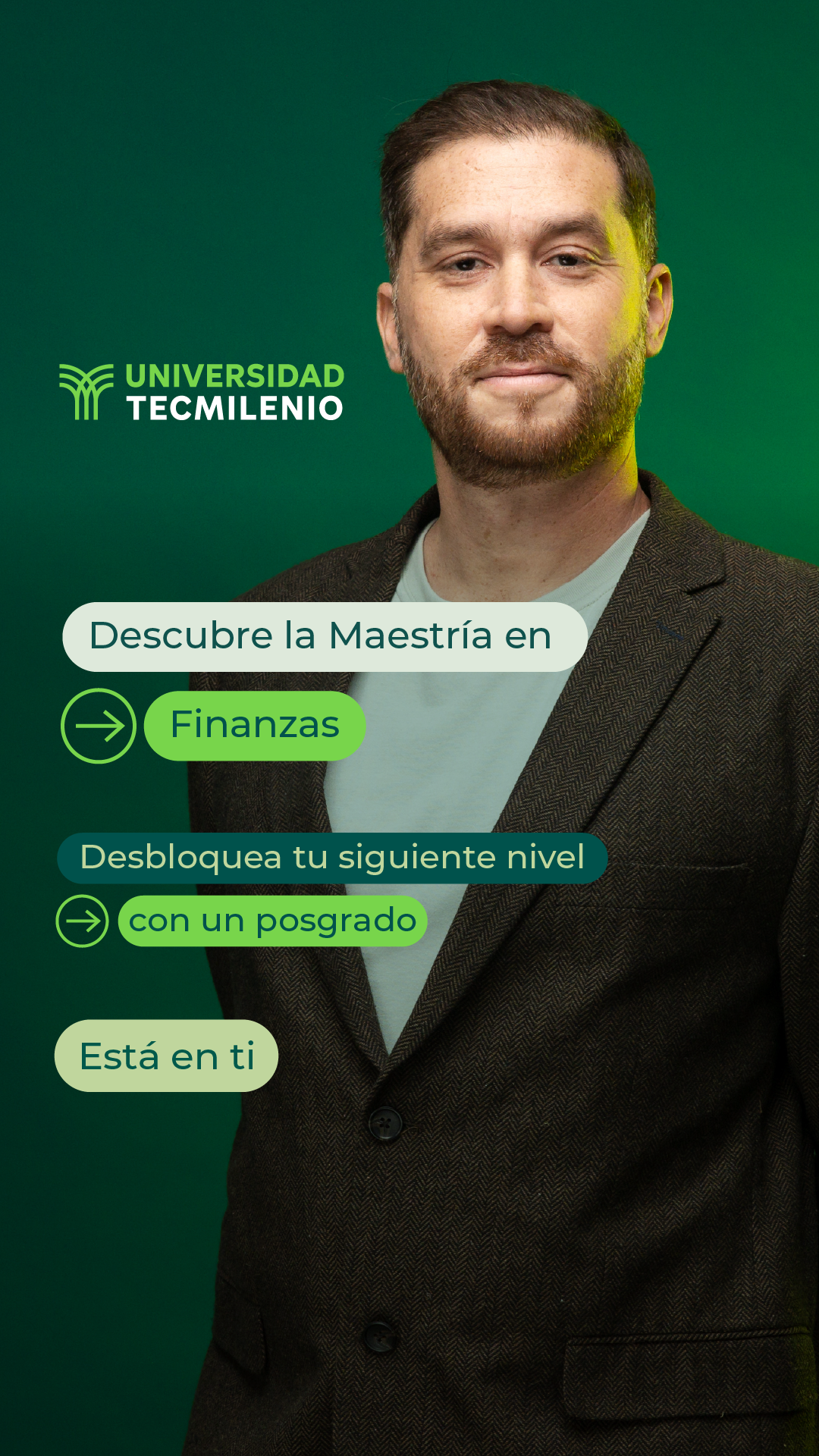 Tecmilenio Universidad y Posgrados Facebook ad: Últimos Lugares