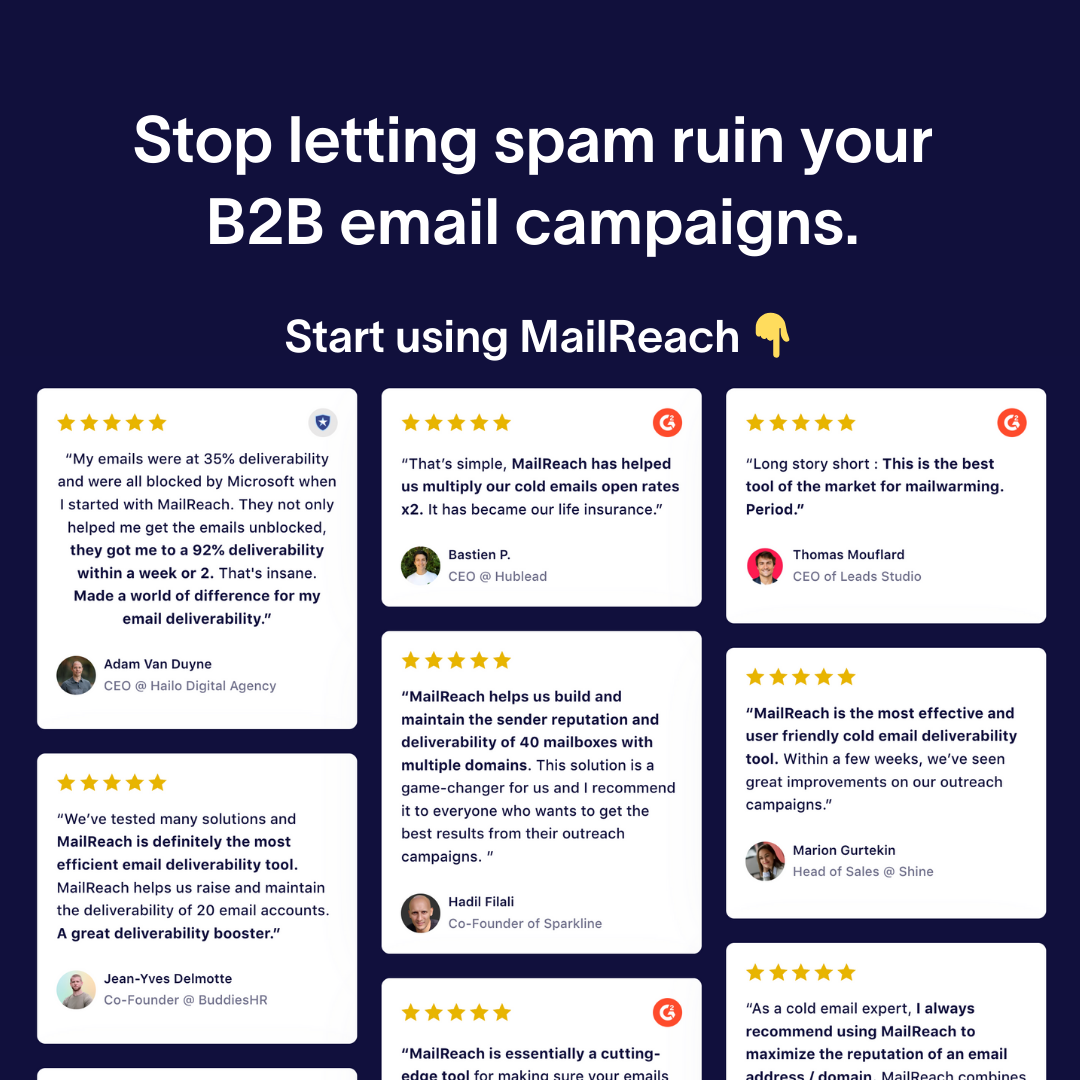 MailReach Facebook ad