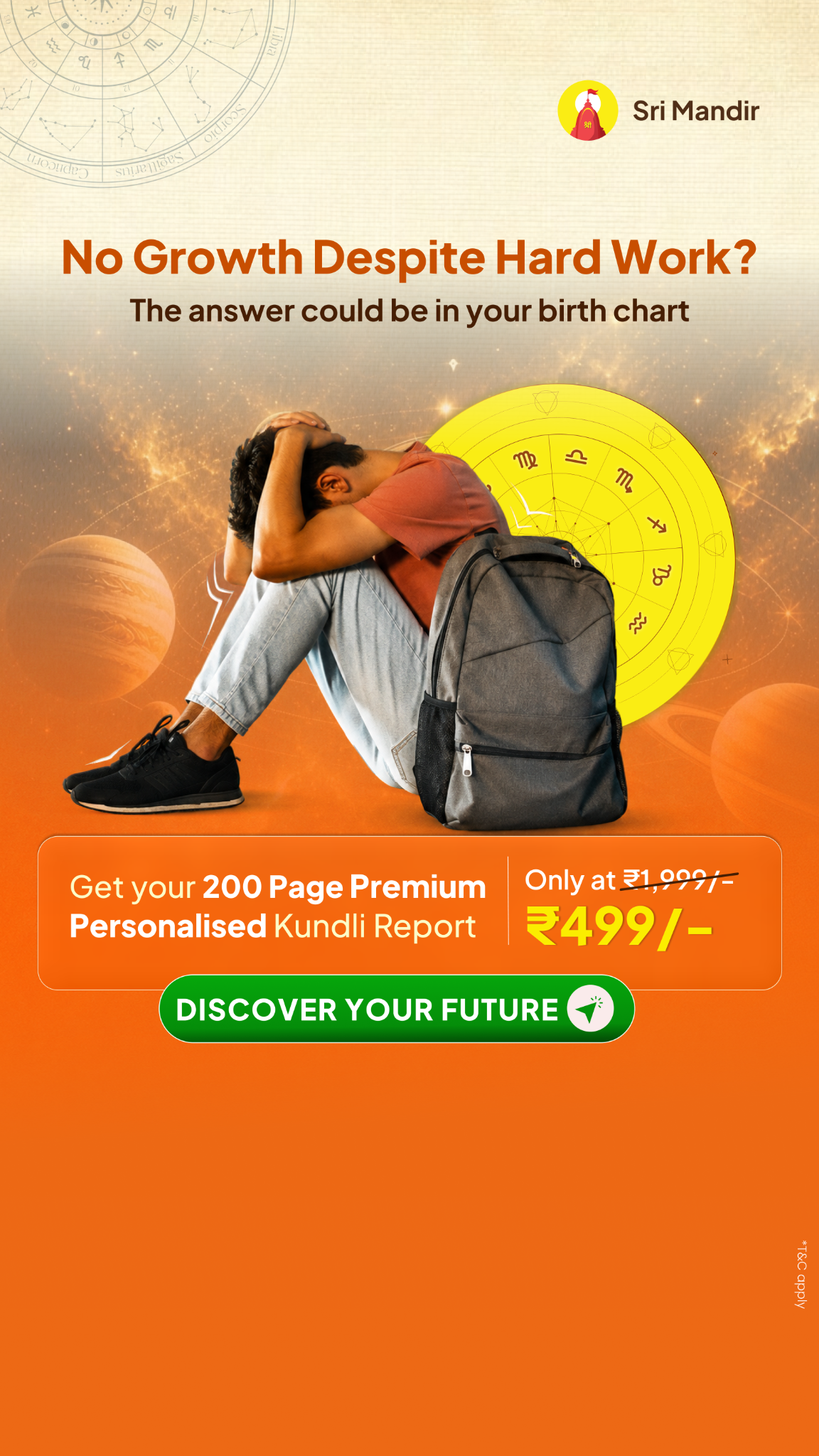 Kundli Guide by Sri Mandir Facebook ad