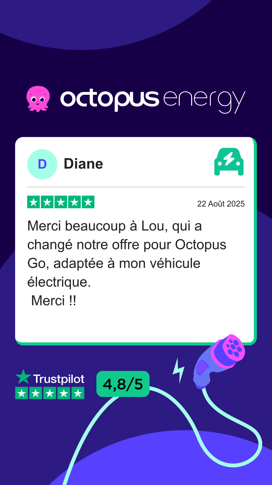 Octopus Energy Facebook ad