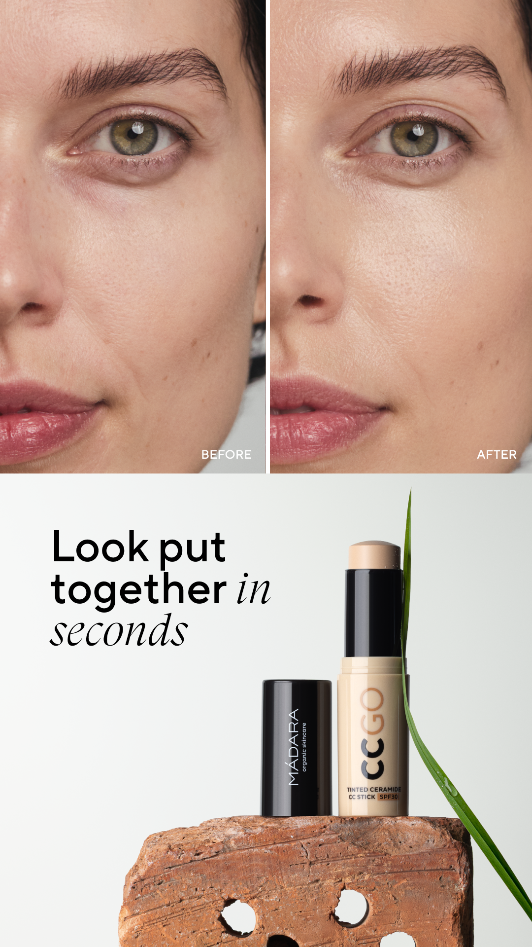 Mádara Organic Skincare Facebook ad