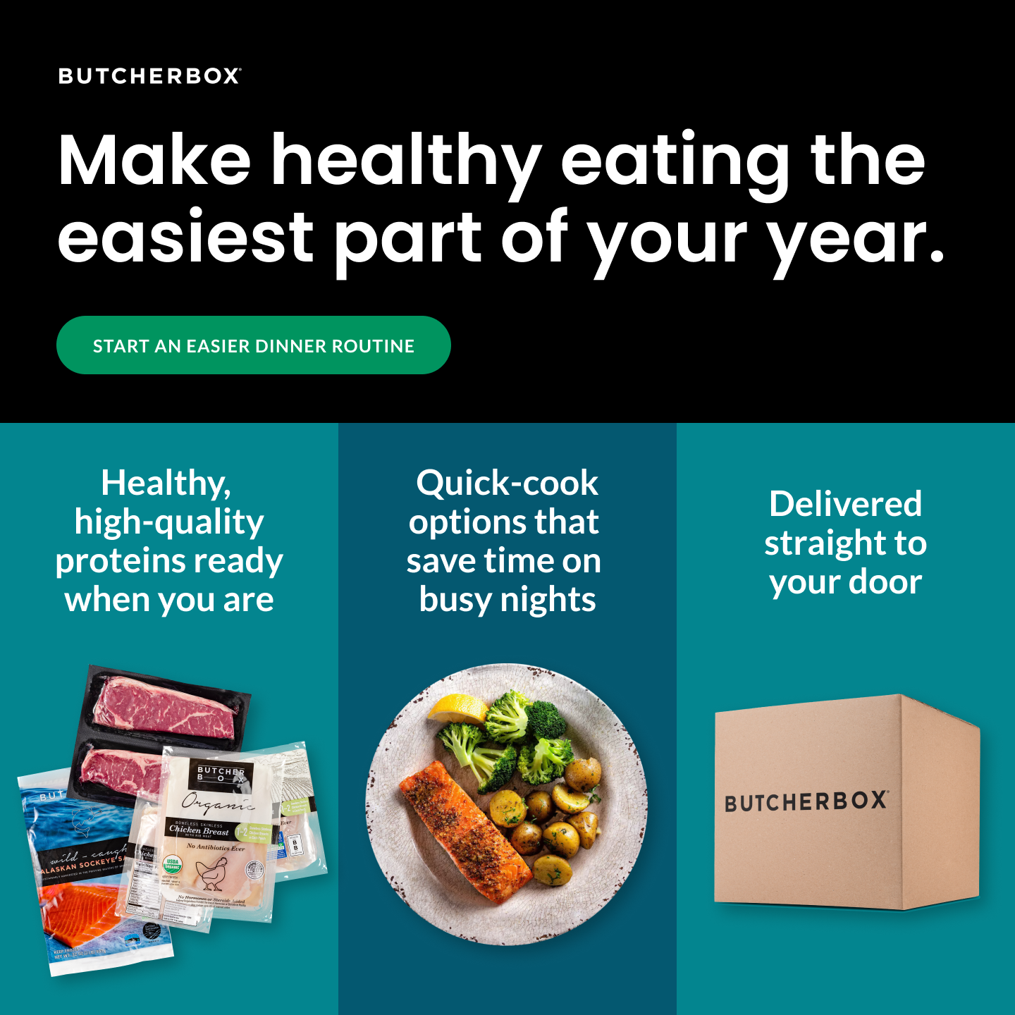 ButcherBox Facebook ad